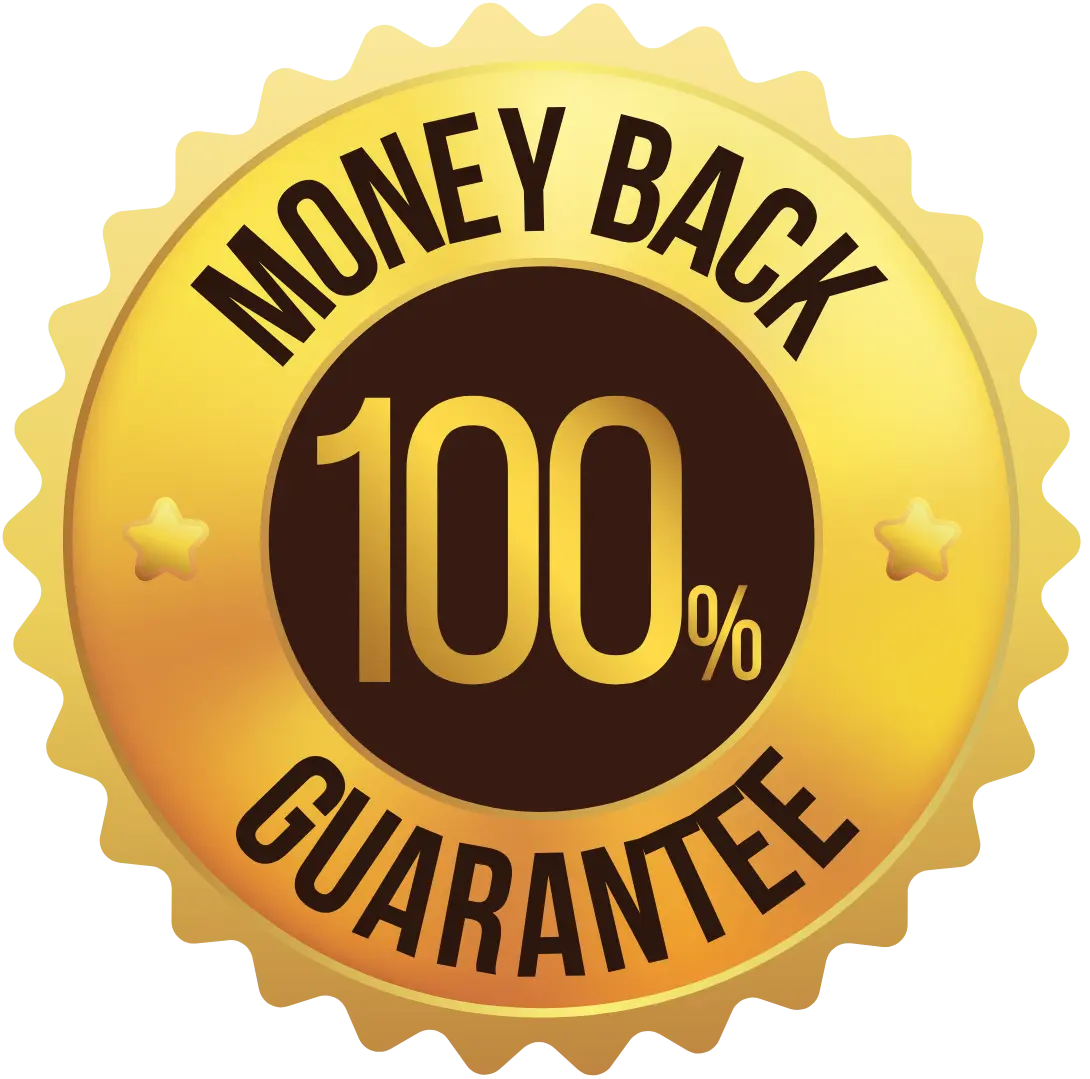 Glucotrust Bites guarantee badge